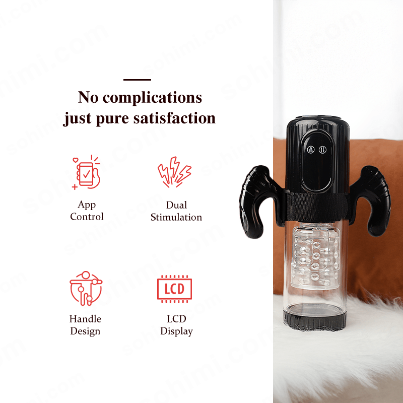 SmartPulse App-Controlled Masturbator