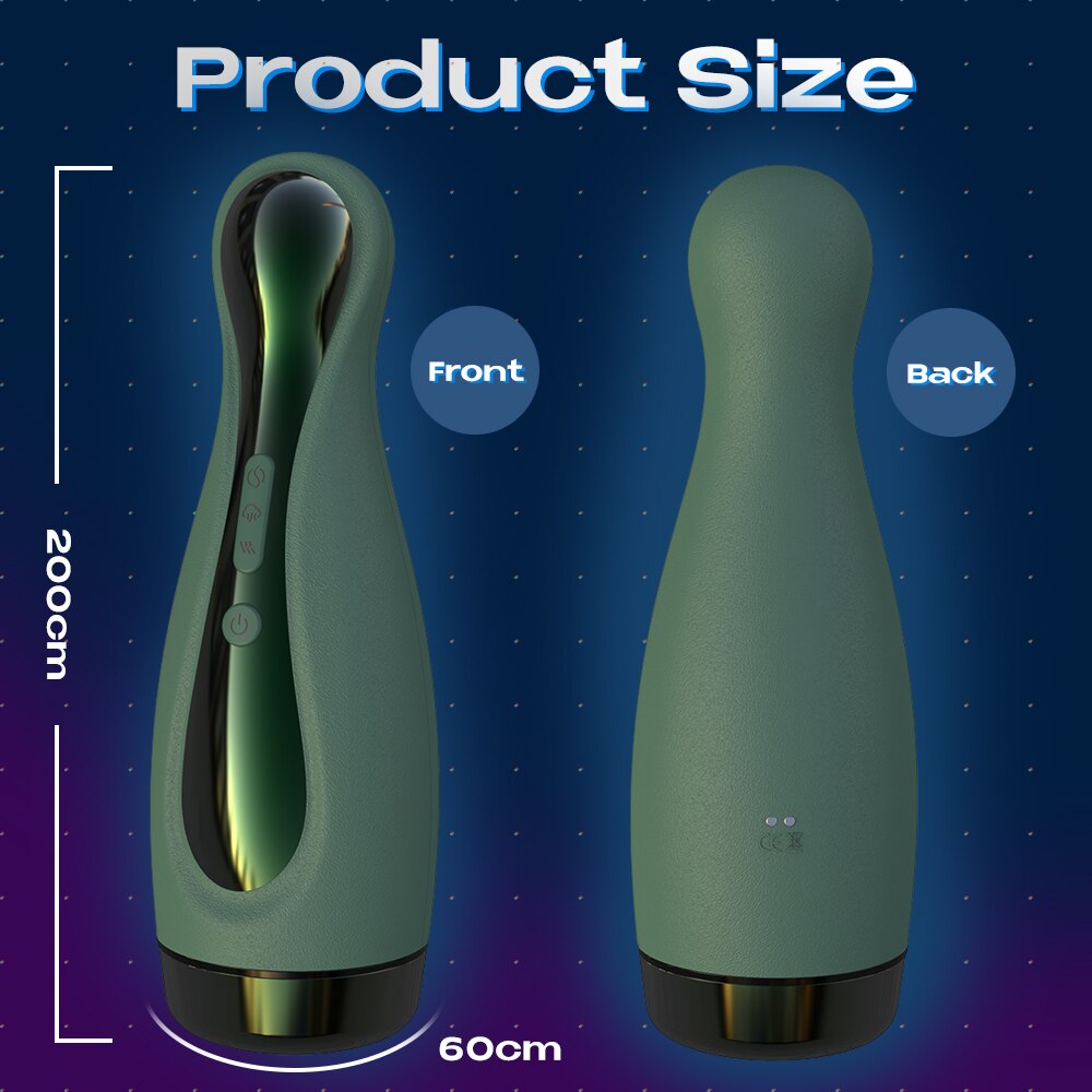 Automatic Sucking Heating Male Masturbators Cup