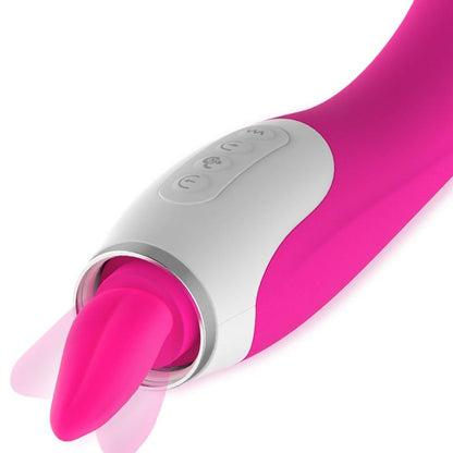 Sucking Vibrator With Tongue