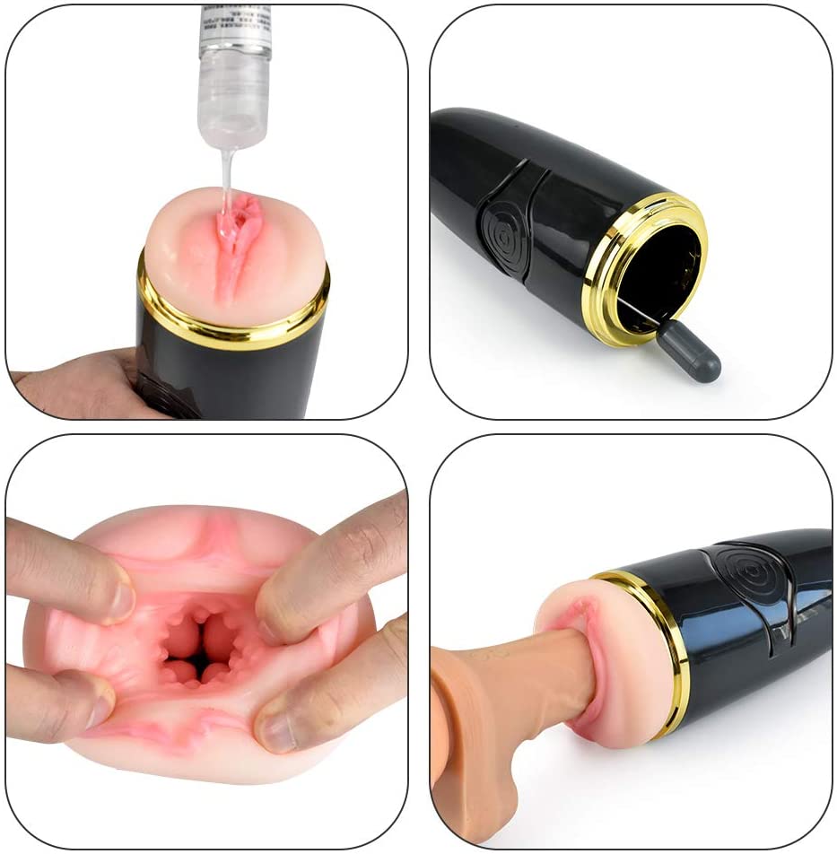 Male Masturbator Detachable Pocket Vibrator For Men
