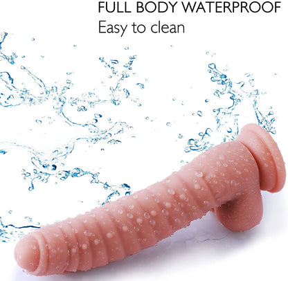 Women G Spot Pleasure Dildo With Beads