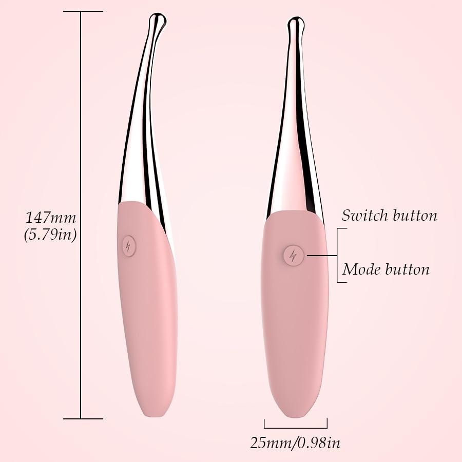 G-Spot Vibrator Nipple Massager Female Masturbator