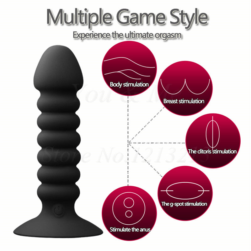 Wireless Remote control Anal Buttplug Vibrator