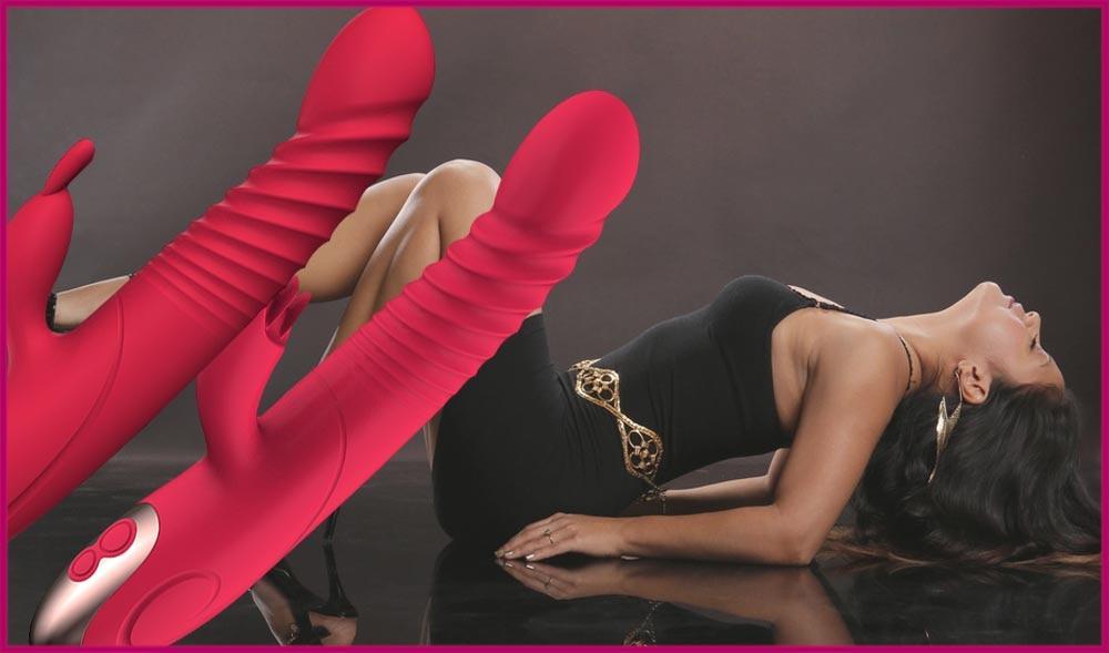 Dildo Heating G Spot Dual Vibrator