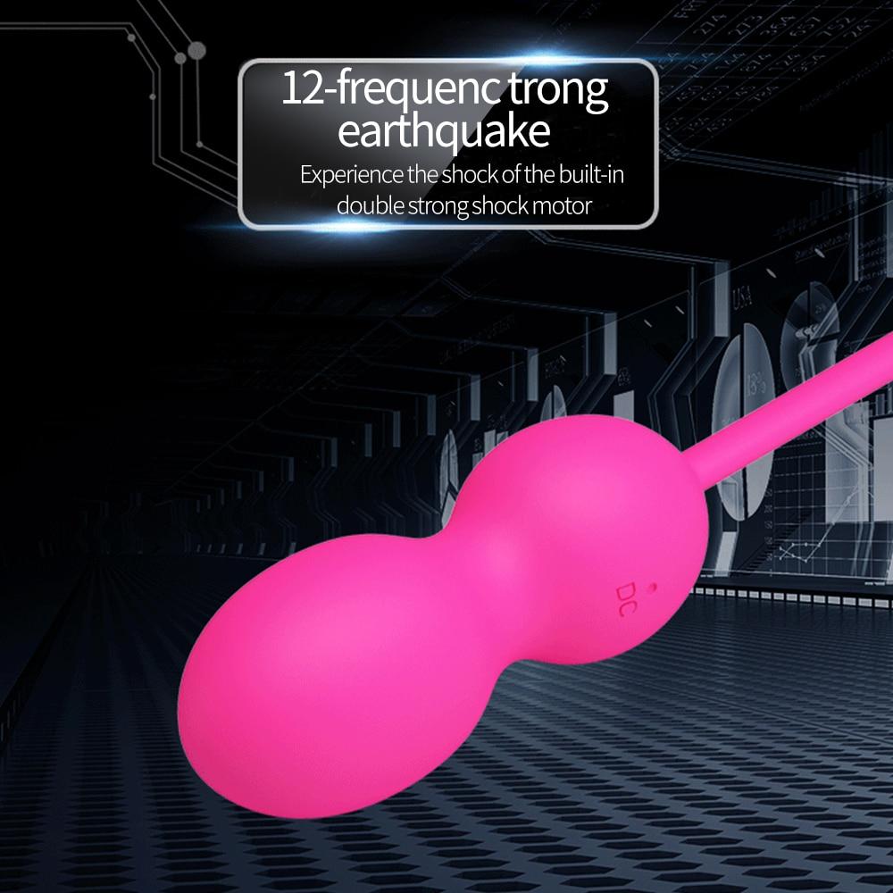 Bluetooth Control G Spot Vibrator Vaginal Ball