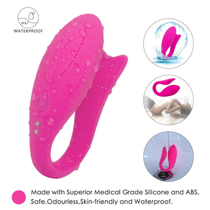 Mermaid Wireless Remote Control Couple Vibrator