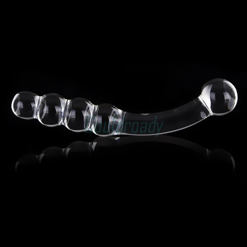Crystal Anal Beads Butt Plug