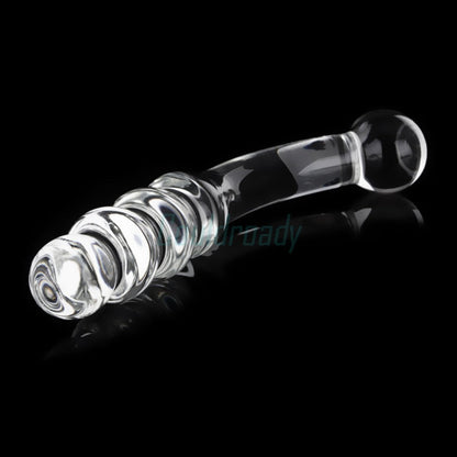 Crystal Anal Beads Butt Plug