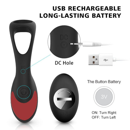 3 in 1 Remote Controlled Vibrating Prostate Massager