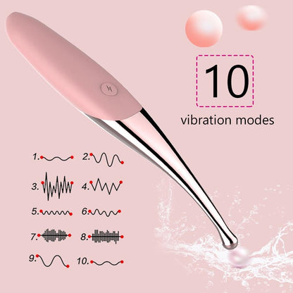 G-Spot Vibrator Nipple Massager Female Masturbator