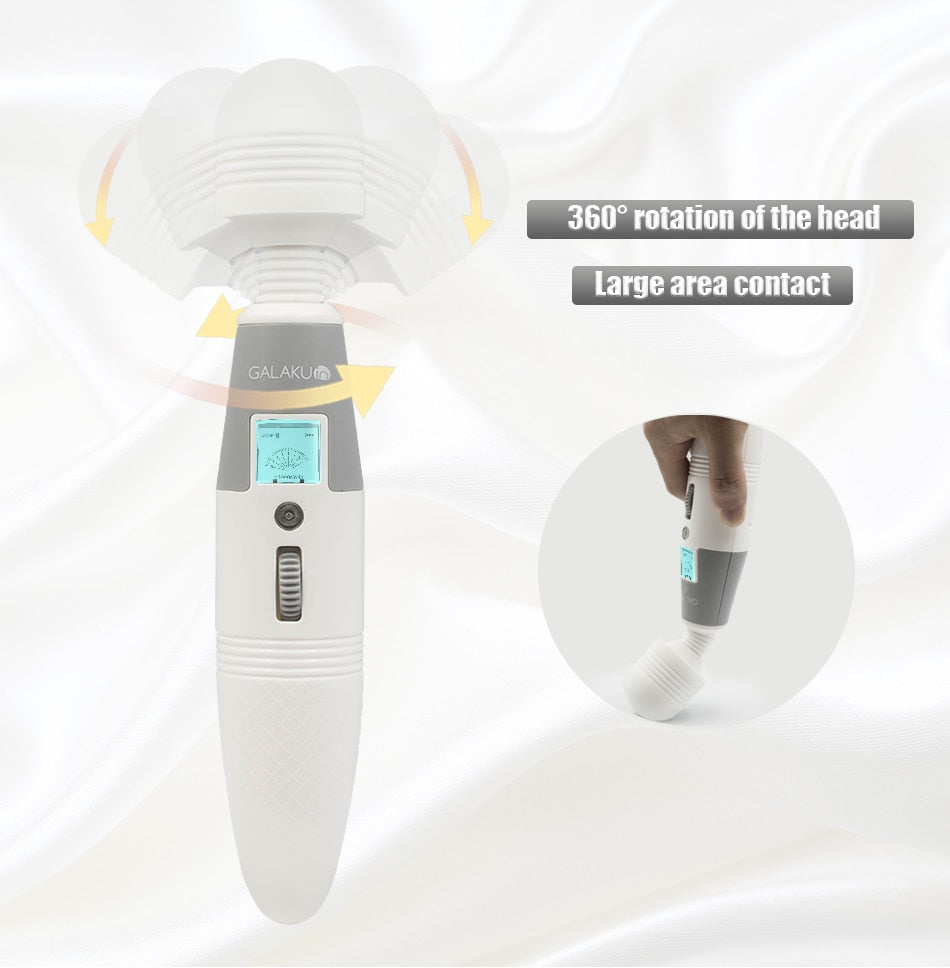 64 Modes Body Massage Powerful Magic Wand Vibrator