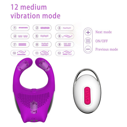 Cock Ring Couple Vibrator