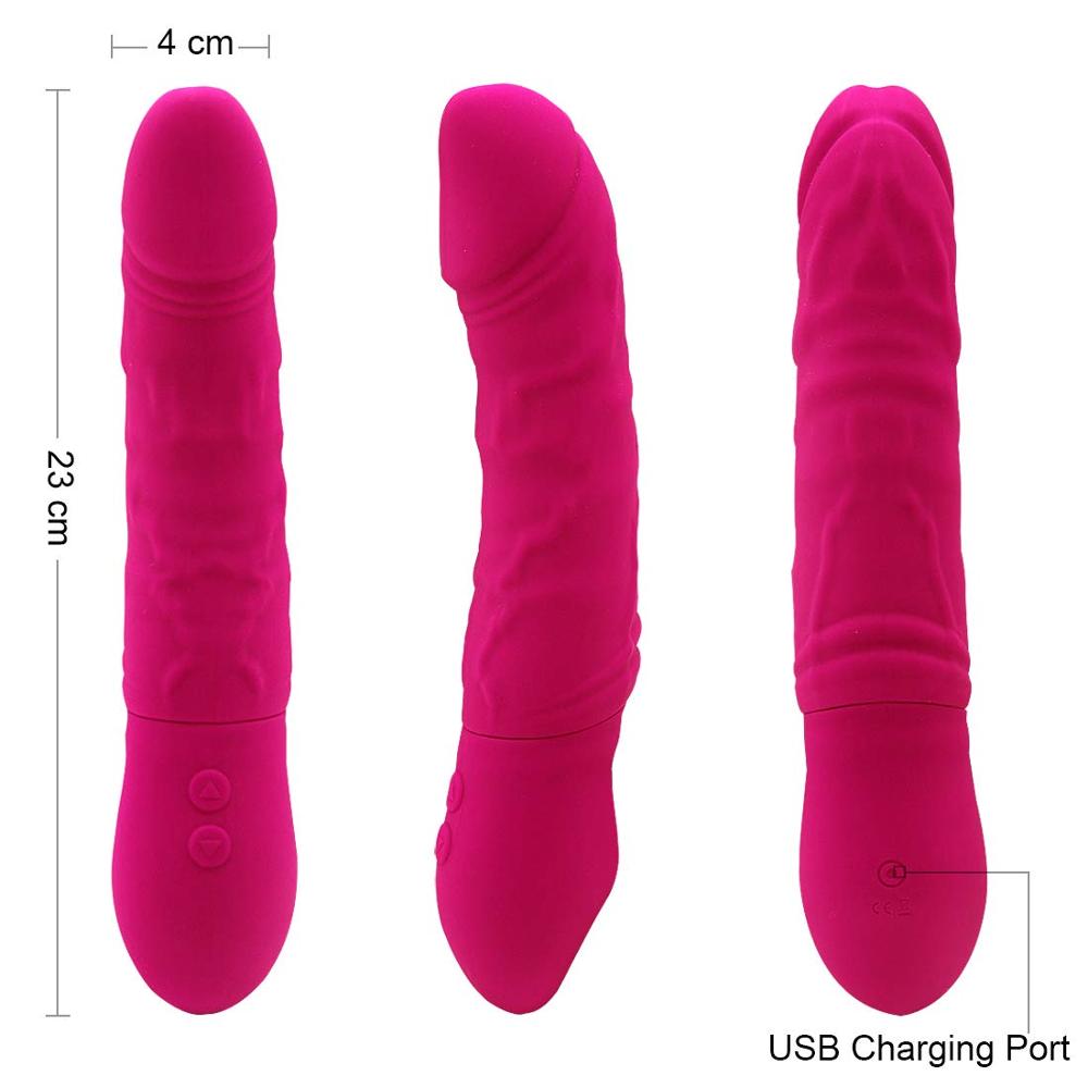 Realistic Dildo Wand Vibrator