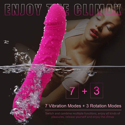 Realistic Dildo Wand Vibrator