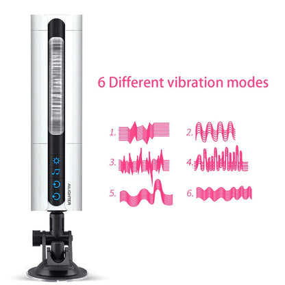 Handsfree Rotatable Throat Hand men's Penis Massager