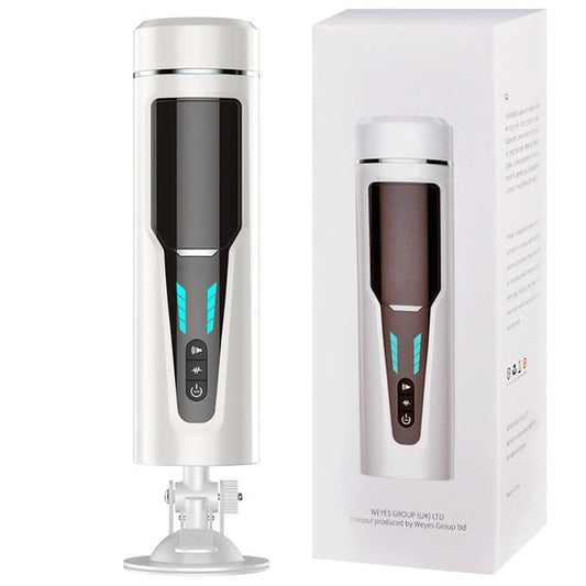7 frequencies Automatic Piston Telescopic Rotation Male Masturbator