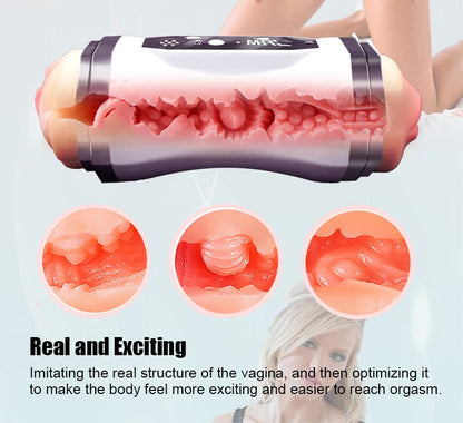 Male Automatic Vibrating Masturbator Device