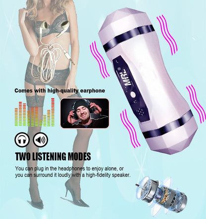 Male Automatic Vibrating Masturbator Device