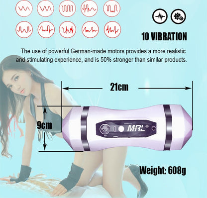 Male Automatic Vibrating Masturbator Device