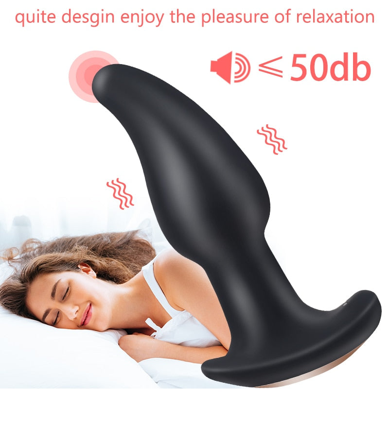 Anus Vibrator Rotation Beads Prostate Massager