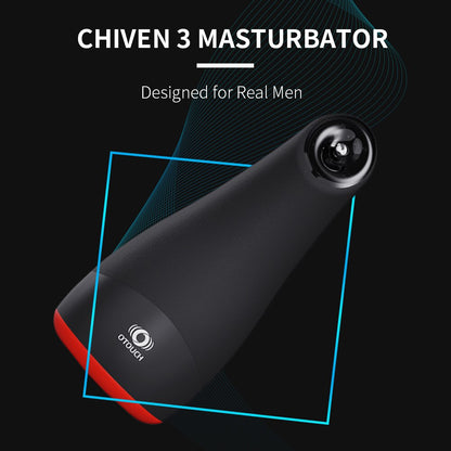 Man Glans Penis Training Automatic Heating Male Masturbator