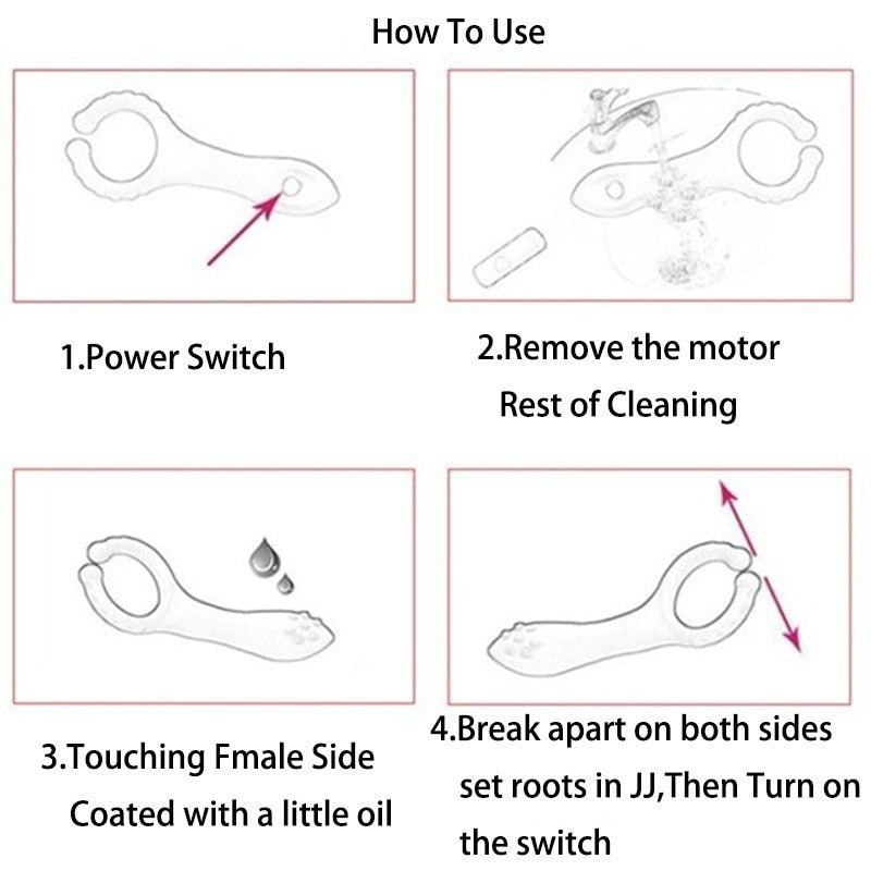 Spot Clitoris Stimulator Dildo Anal With Butt Plug Vibrator