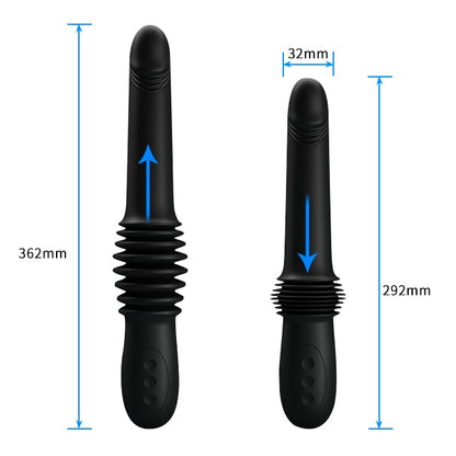 3 Speeds Telescopic  Vagina G-Spot Vibrator