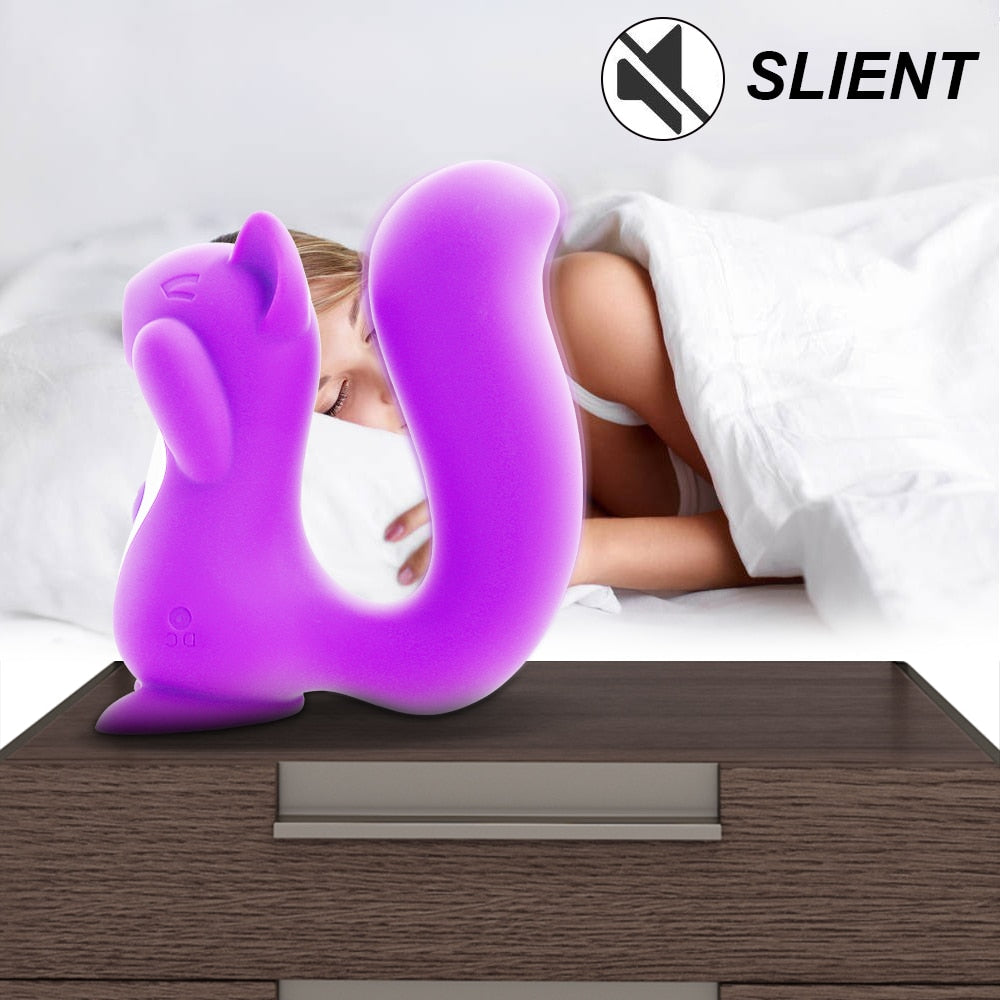 Squirrel Sucking Women Dildo Vibrator