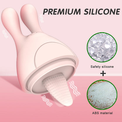 Rabbit Huge Tongue Dildo Vibrator