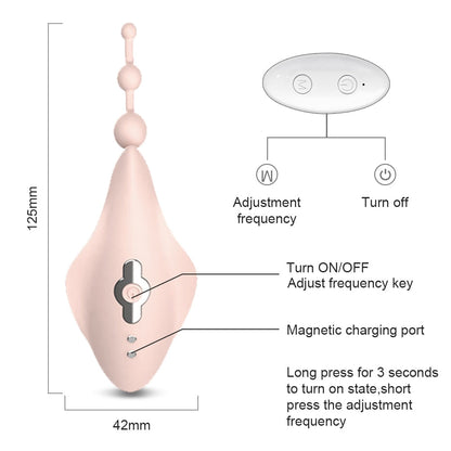 Female Clitoral Stimulator Remote Control Panties Vibrator