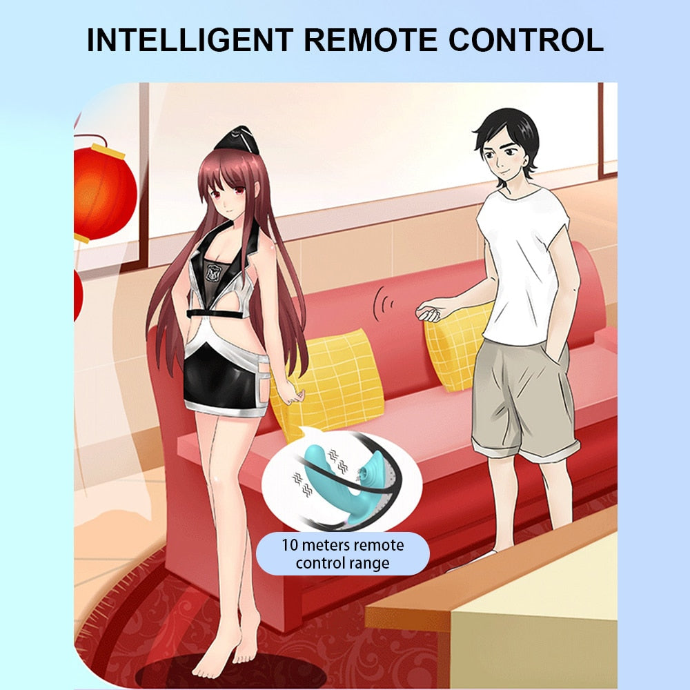 12 Speeds Vagina Sucking Vibrator  Clitoris Stimulator
