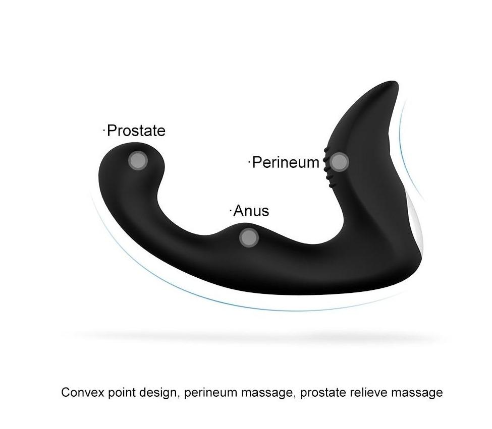 10 Speed Naughty Boy Vibrating Prostate Massager